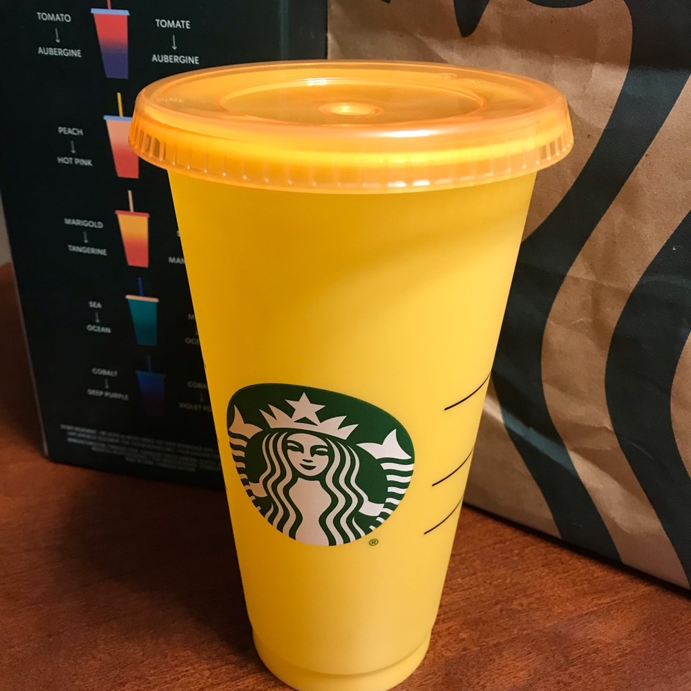 Starbucks limited edition color changing cup